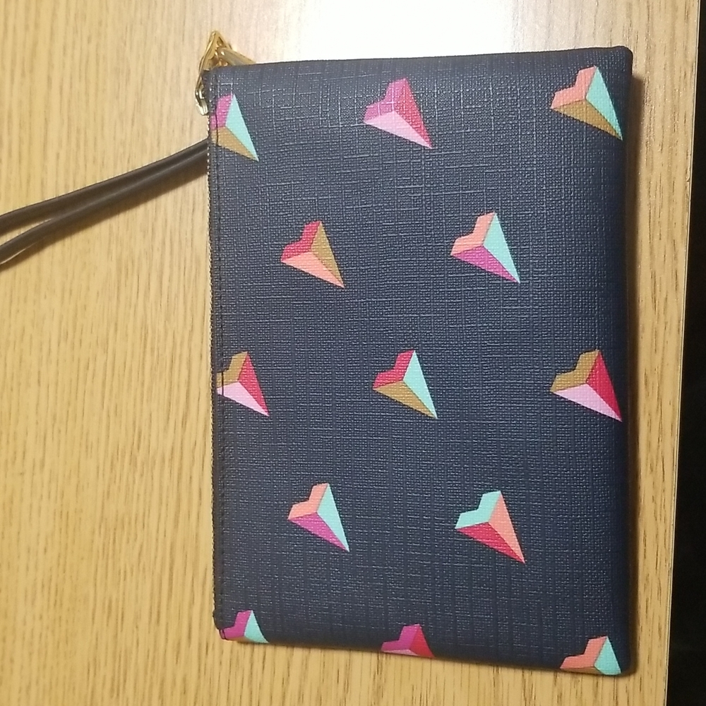Fossil Wristlet Paper Plane Design In Blue Rare - Picture 4 of 5